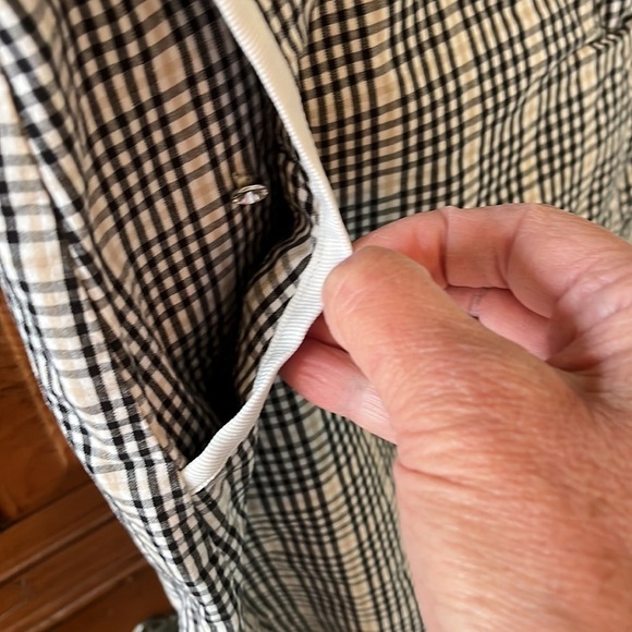 Izod Performance Women’s Blue And White Plaid Skort Size 2 - Picture 2 of 8